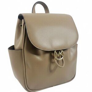 MK Michael Kors ABBEY Medium Studded Backpack Vanilla Cream Brown Gold Adjusts MICHAEL Michael Kors | Bags | Michael Kors Medium Brown  main image 2